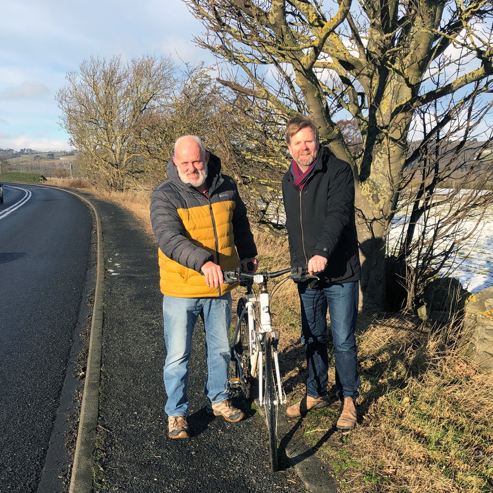 Nick Oliver & Trevor Cessford - Corbridge to Hexham Cycle Route