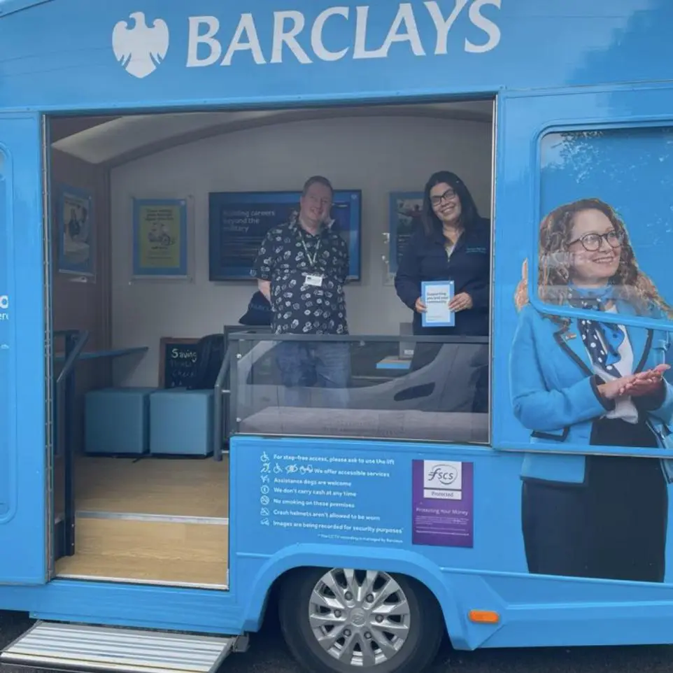 Barclays Van
